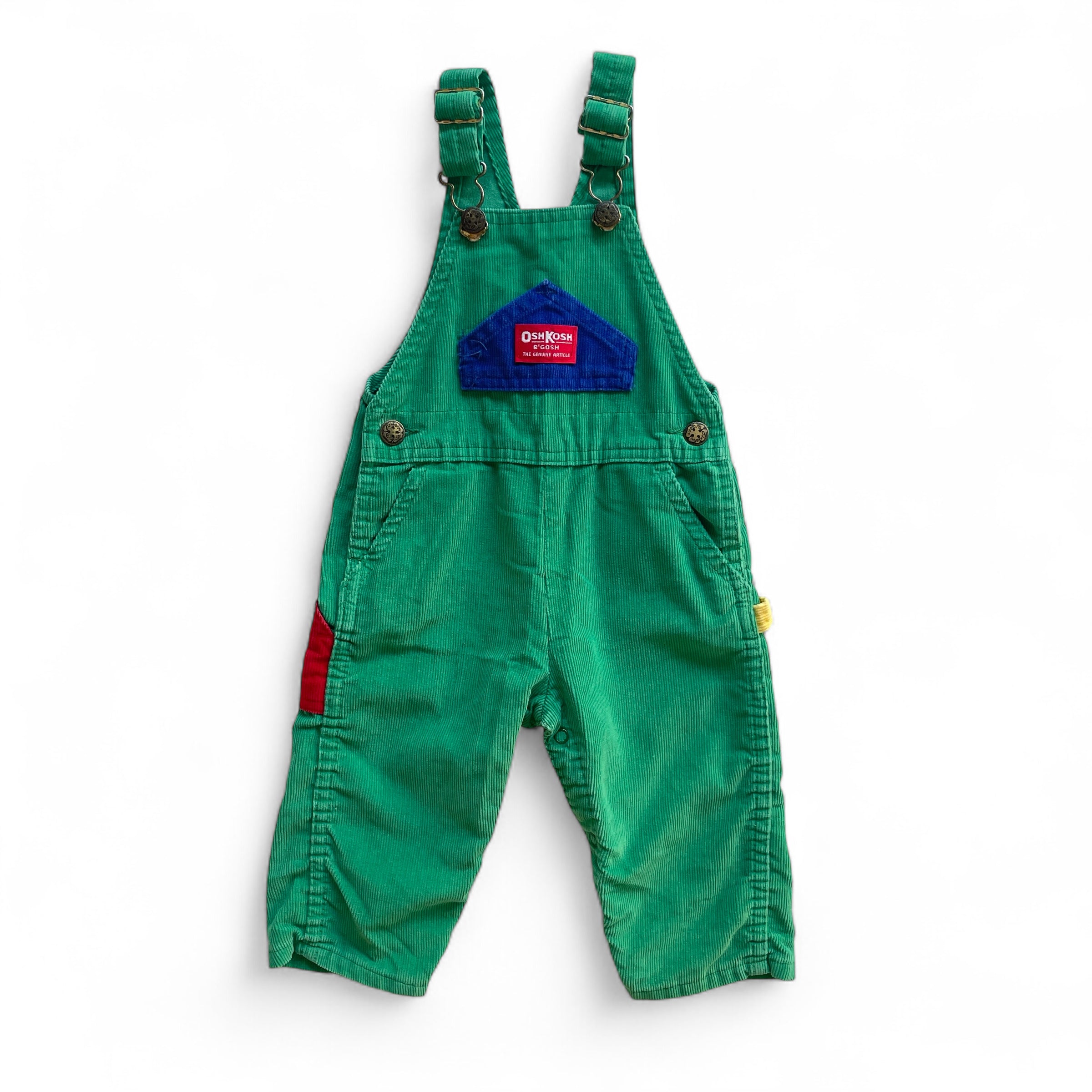 REPLAY VINTAGE - 18M - Osh Kosh Colorblock Overalls