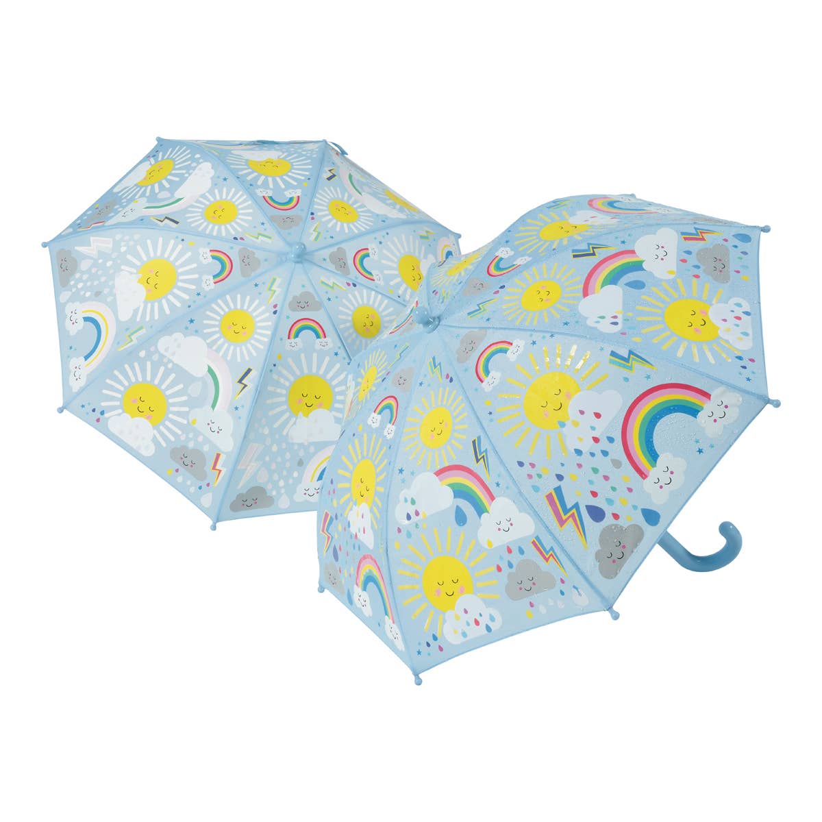FLOSS & ROCK Sun & Clouds Colour Changing Umbrella