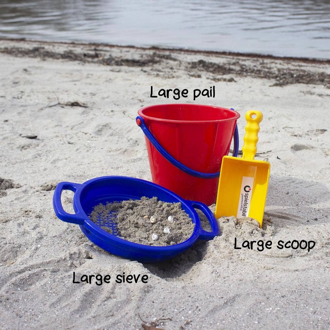 Large Sand Sieve – Durable Beach Toy