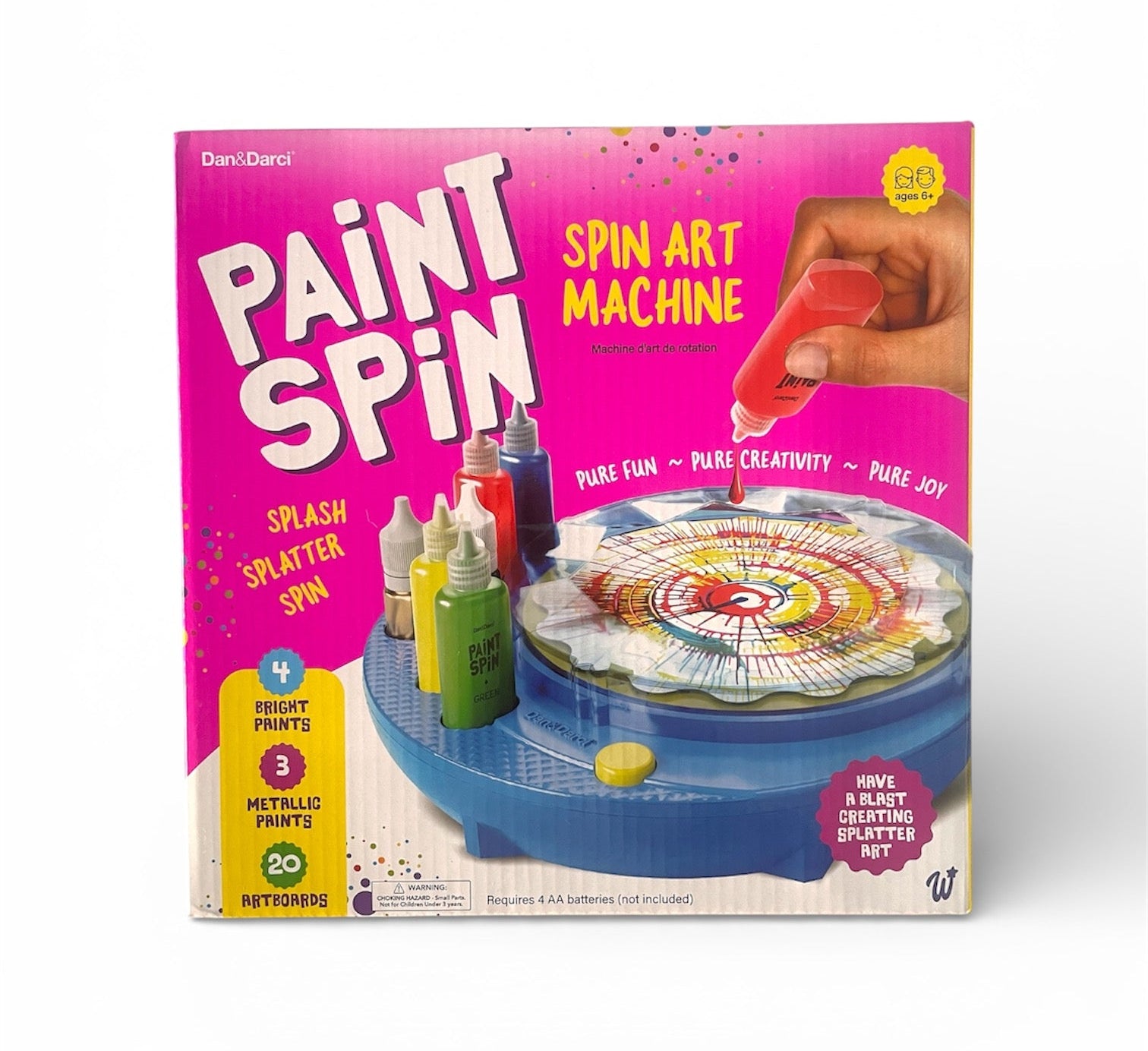 DAN & DARCI  Paint Spin Art Machine