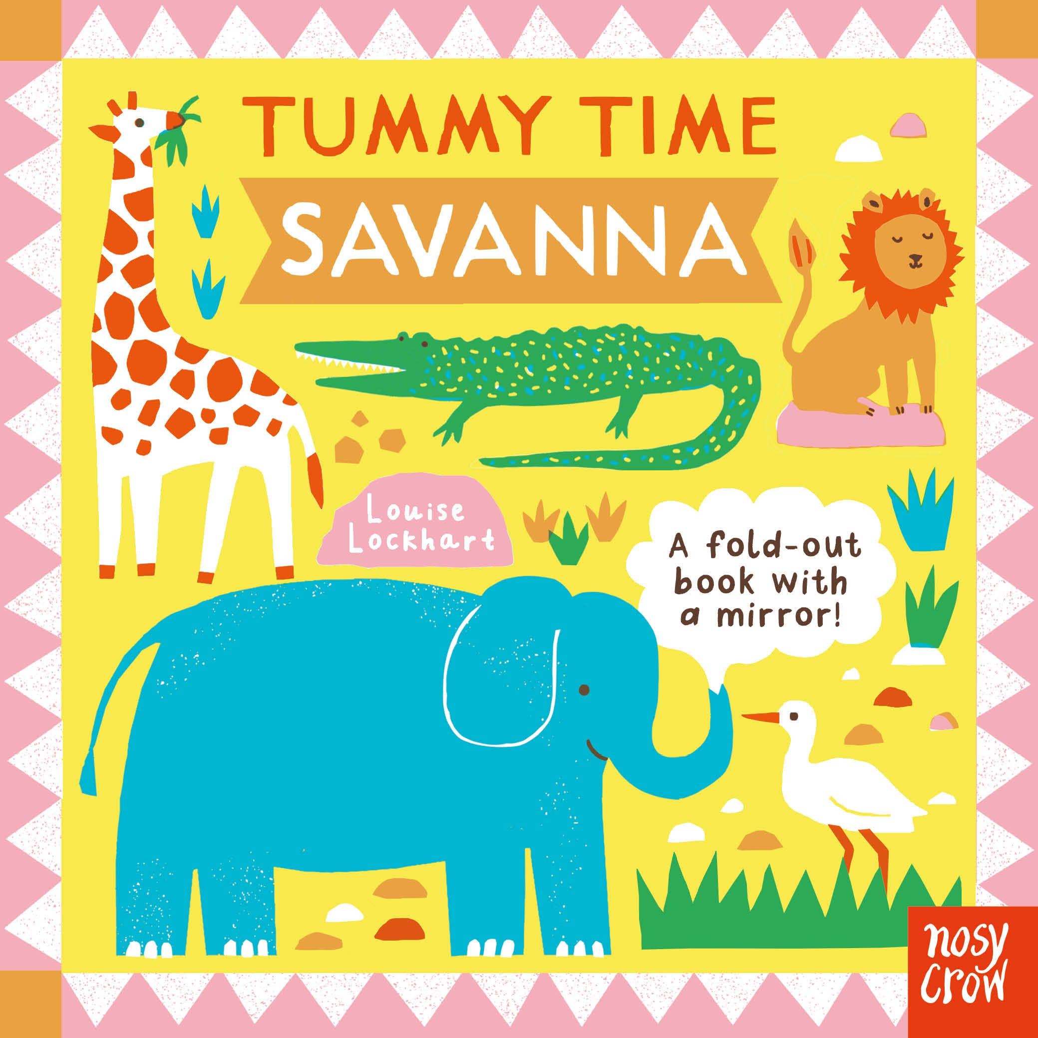 TUMMY TIME Savanna Board Book