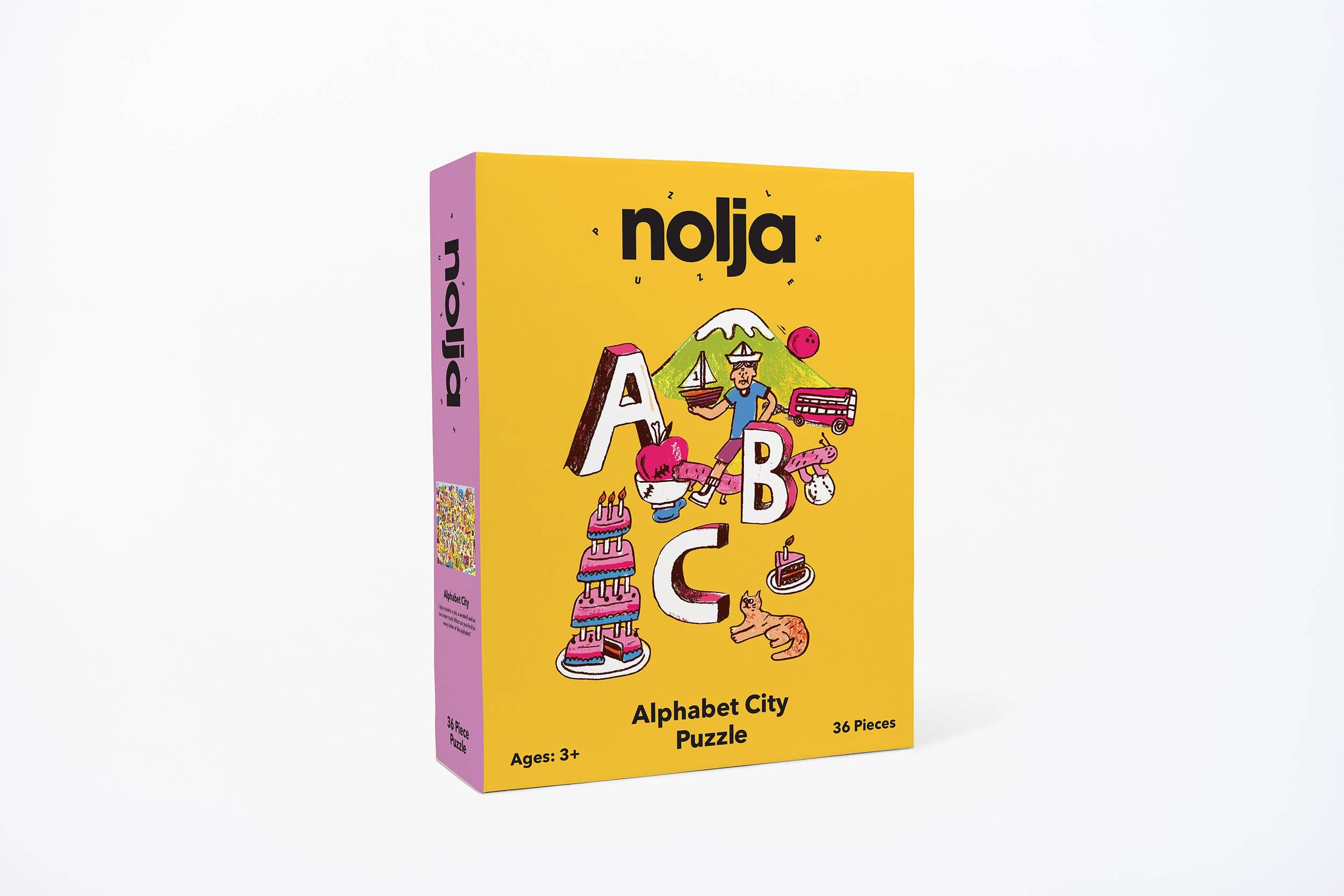 NOLJA Alphabet City Puzzle - 36 Large Pieces
