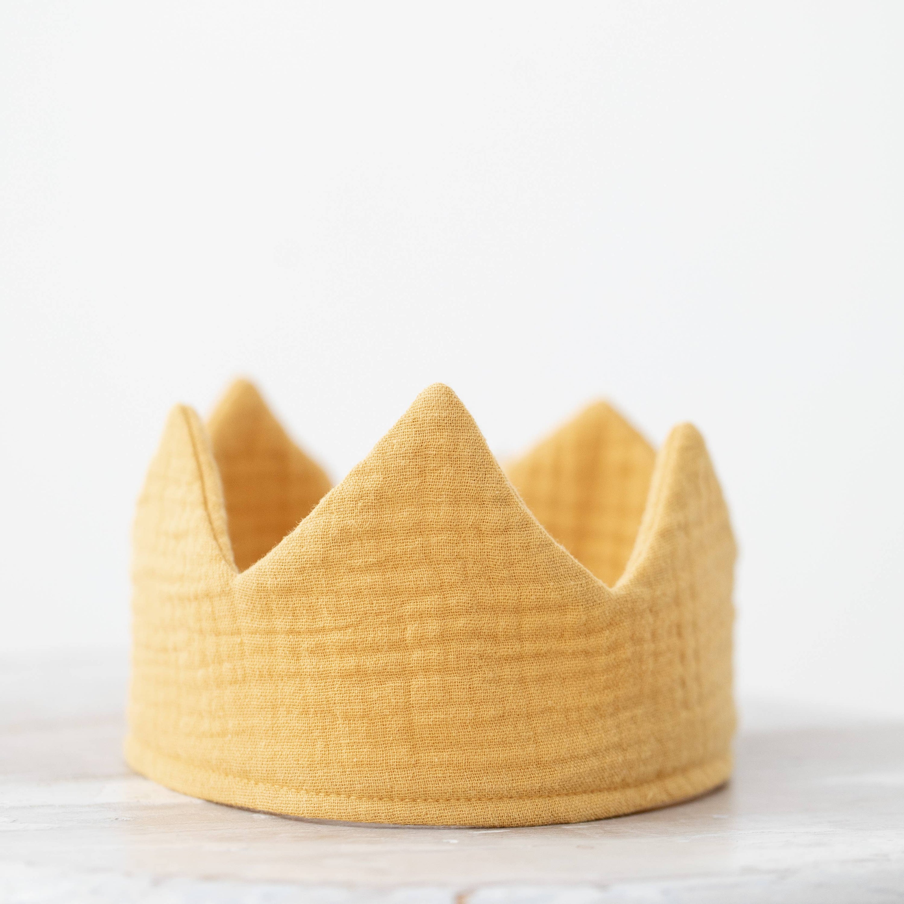 Muslin Crown -  Mustard