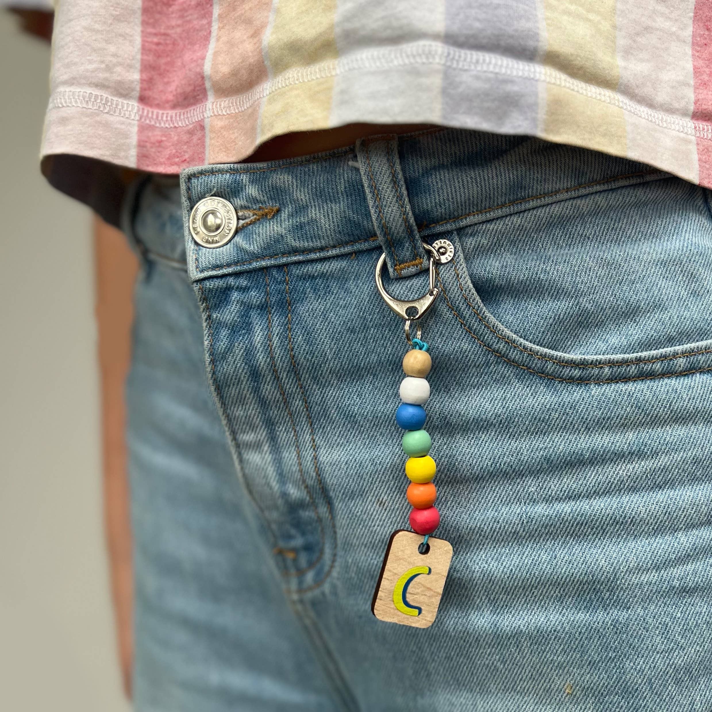 COTTON TWIST - Make Your Own Letter Keyring: W
