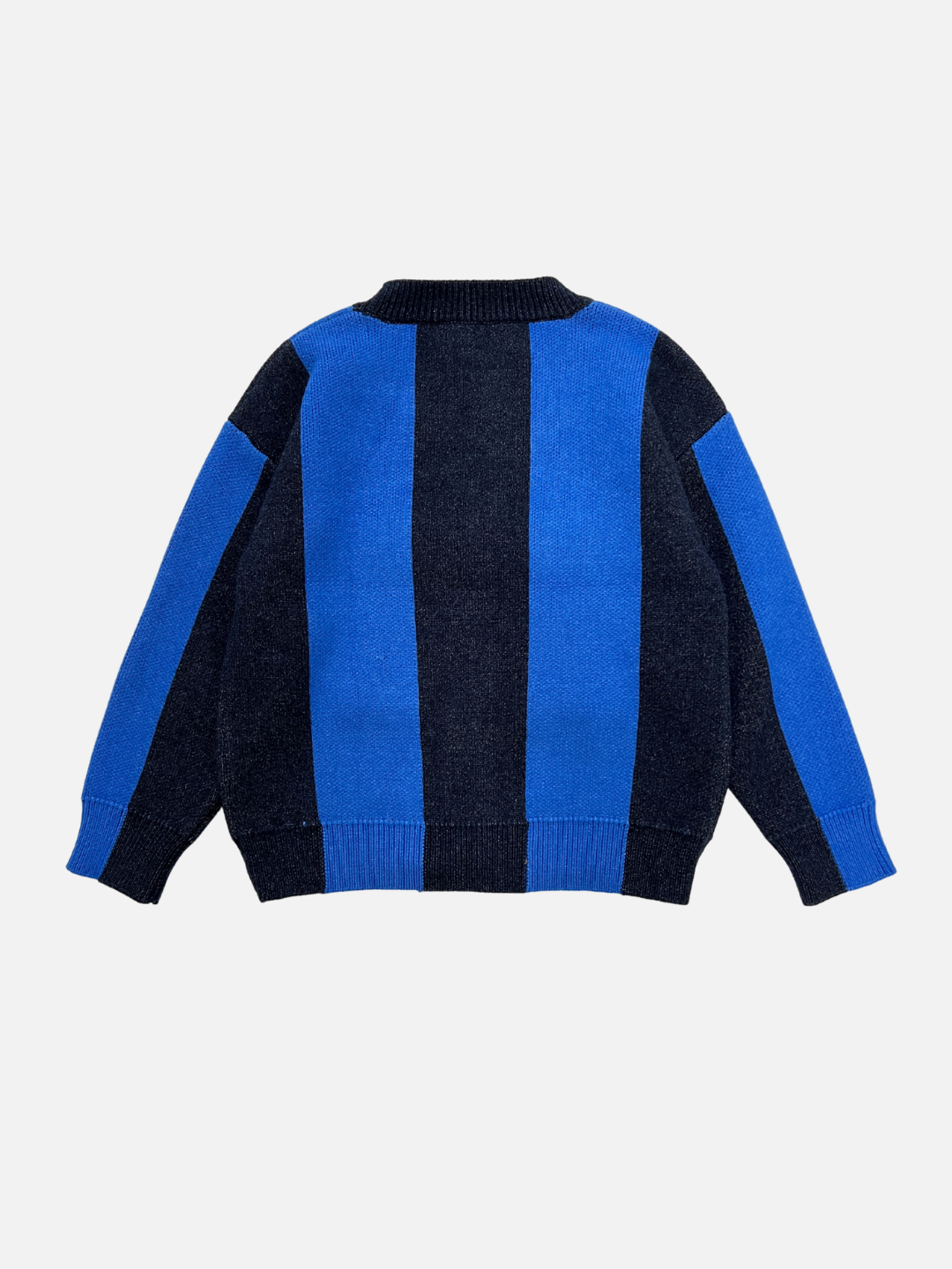 MILK TEETH Stripe Cardigan Blue