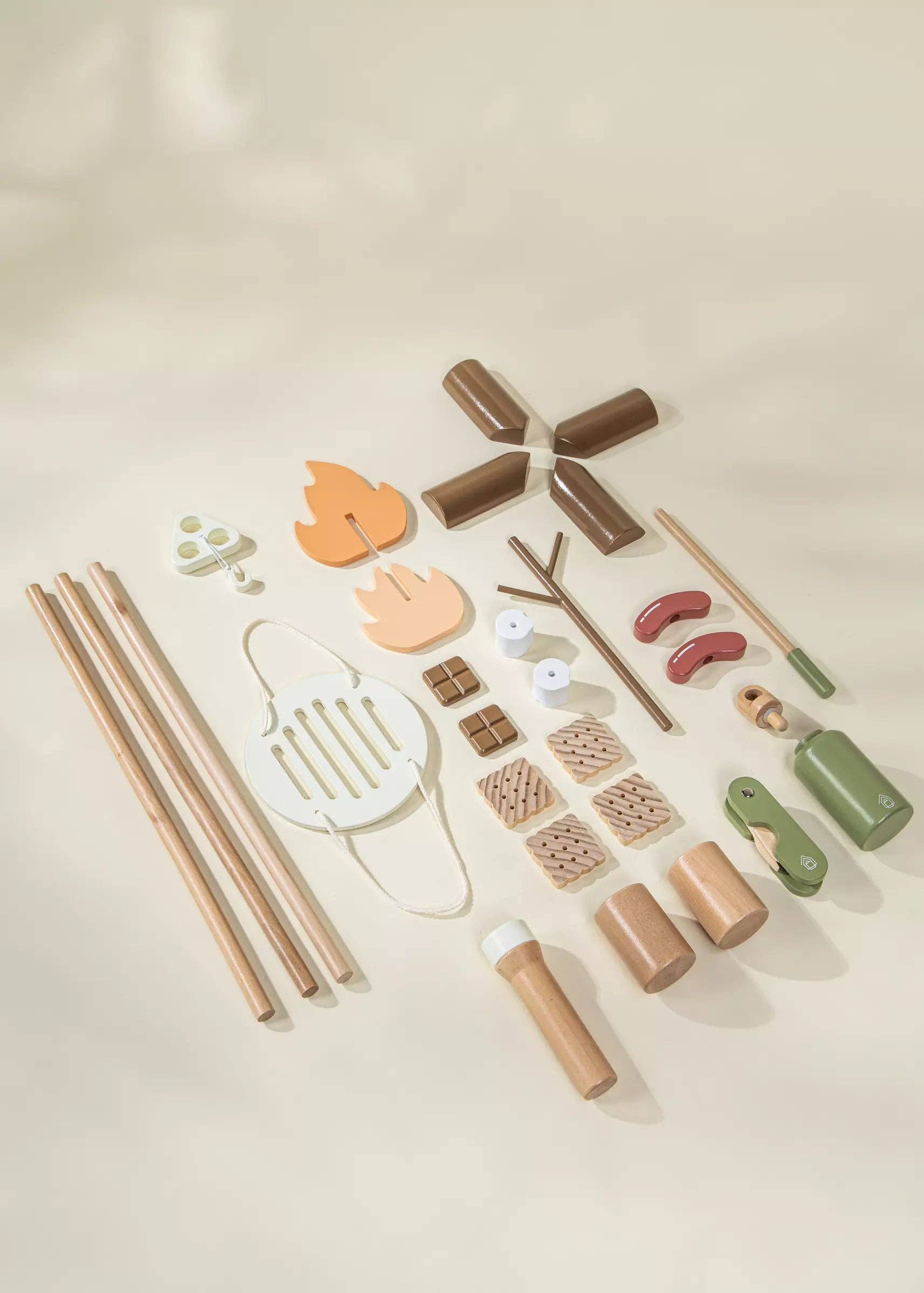 COCO VILLAGE Wooden Camping Playset