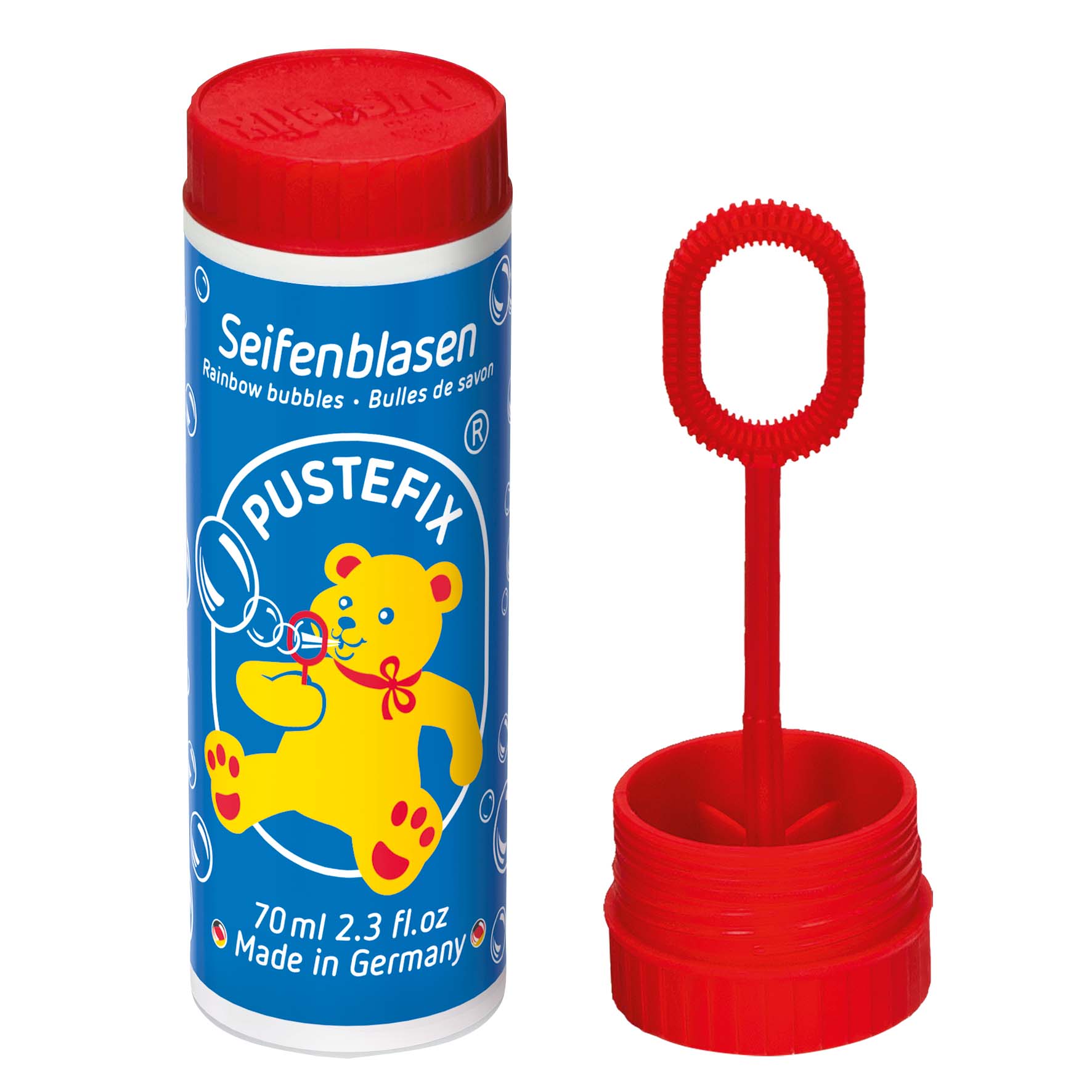 Pustefix Bubble Tube with Wand - 70 ml/2.3 oz