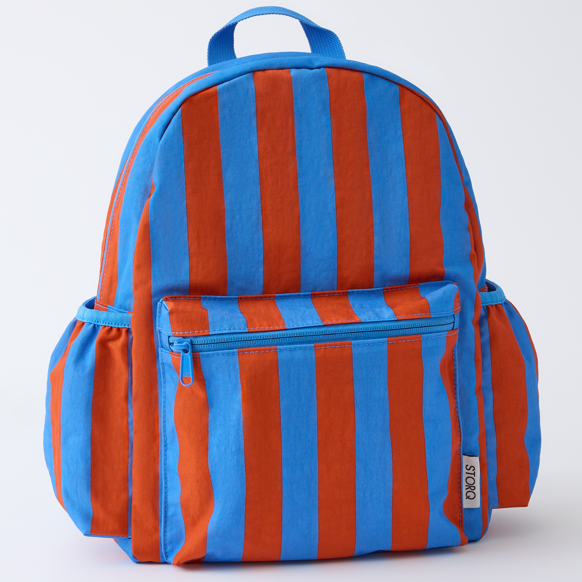 STORQ Cool Kid Backpack - Navy & Green Stripe