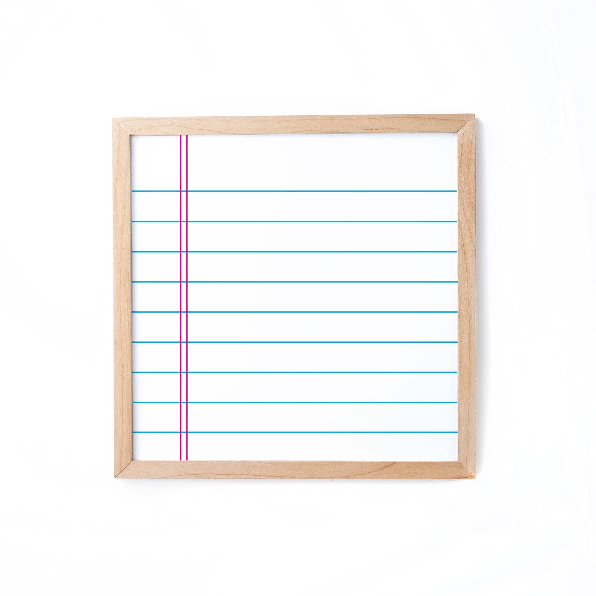 THE TYPE SET CO 15x15 Magnetic Notebook Whiteboard