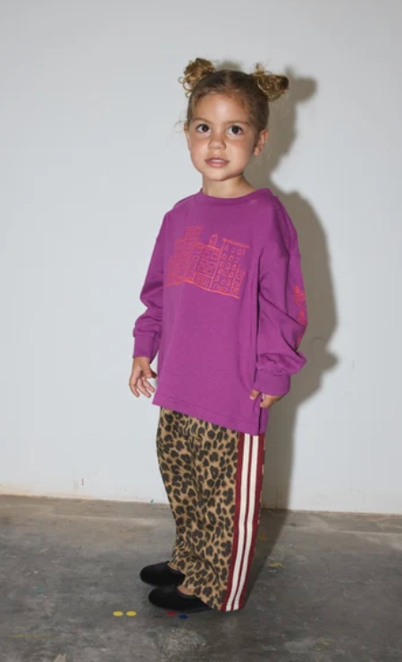 MILK TEETH City Longsleeve - Magenta