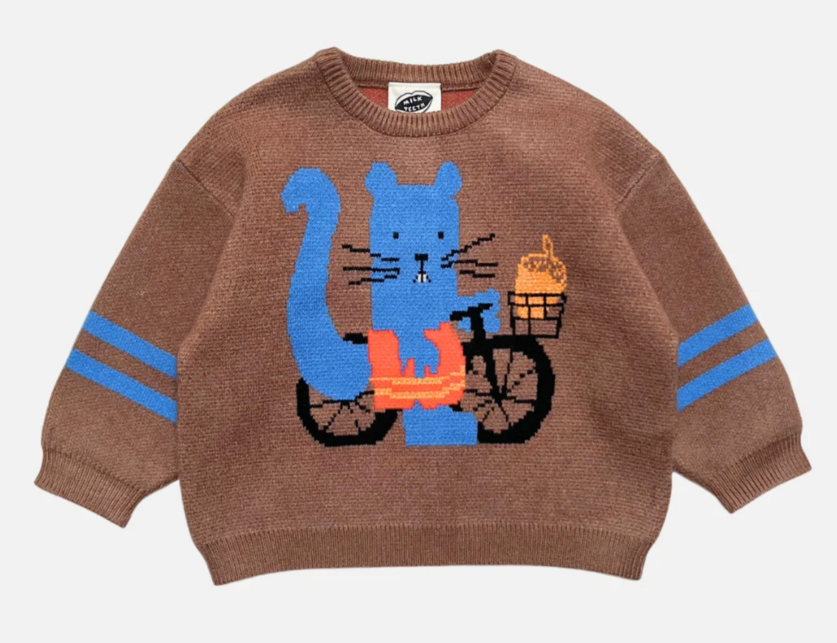 MILK TEETH Bike Lane Sweater