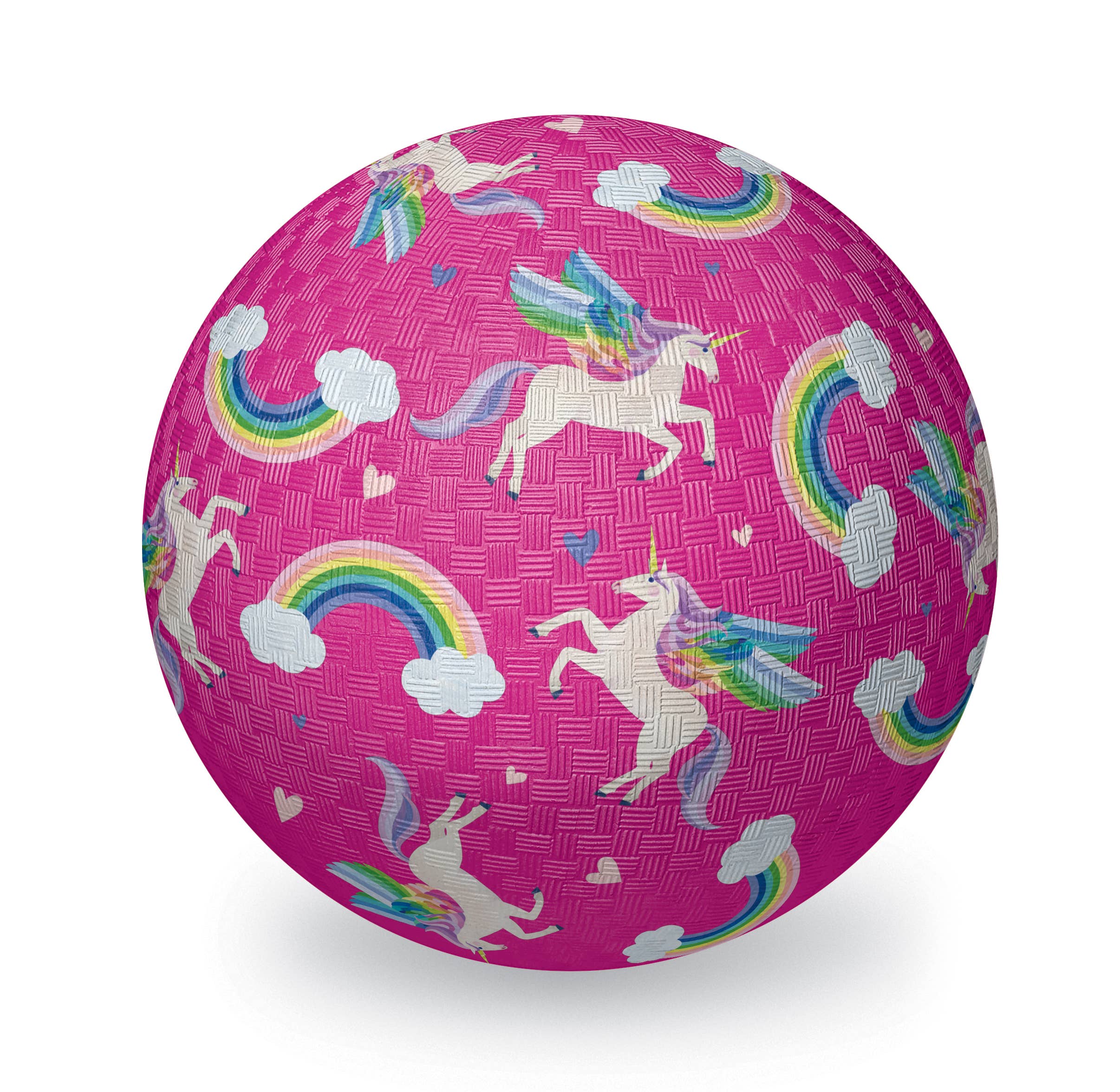 5" Playground Ball - Unicorn Rainbow