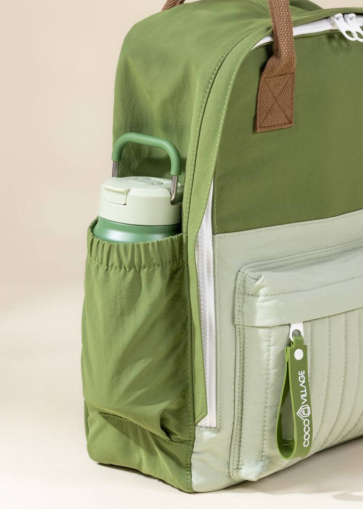 COCO VILLAGE Washable Nylon Backpack - Earthbound