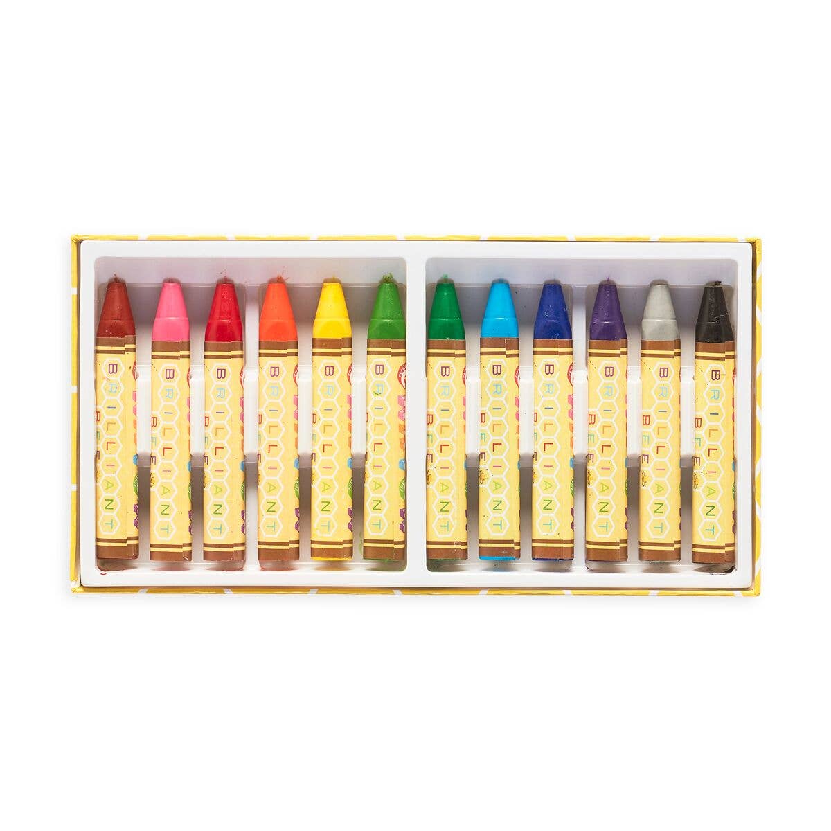 OOLY - Brilliant Bee Crayons- Set of 12