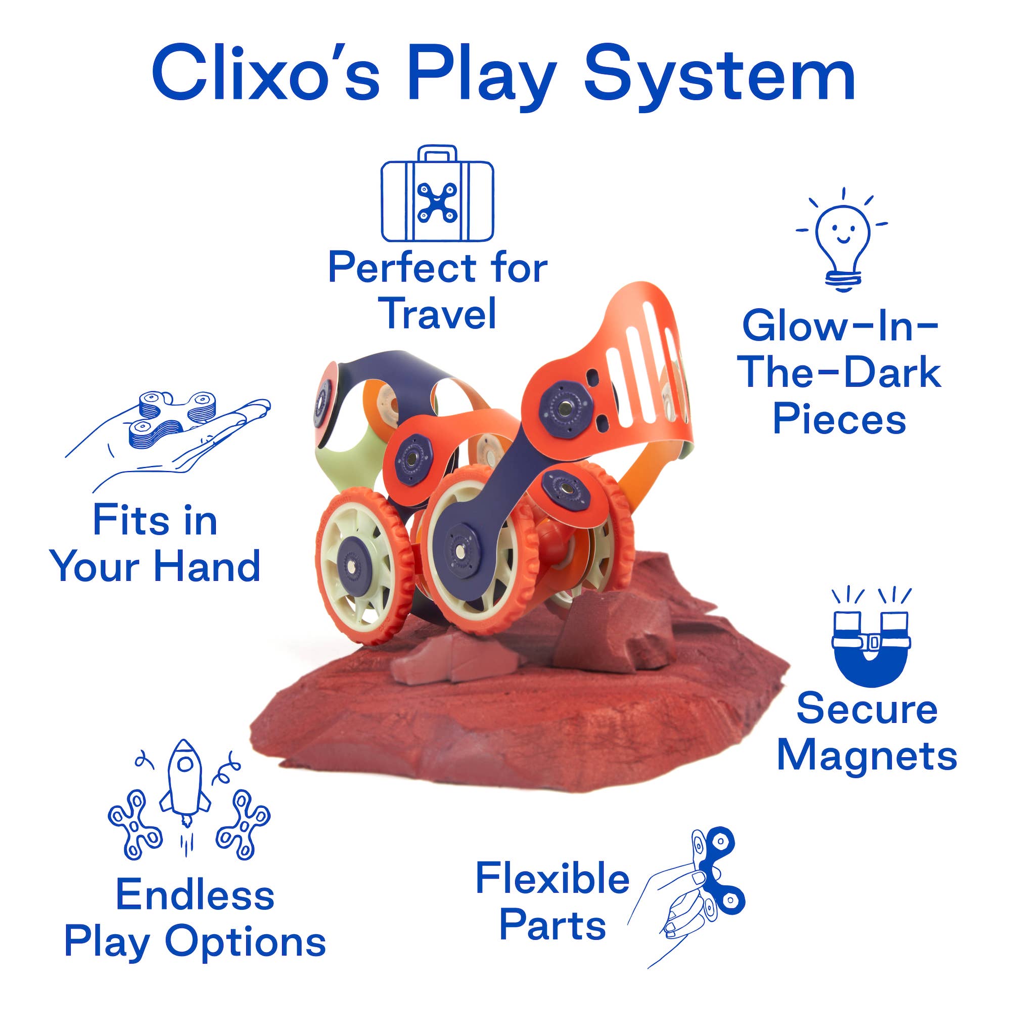 CLIXO Mars Rovers Pack