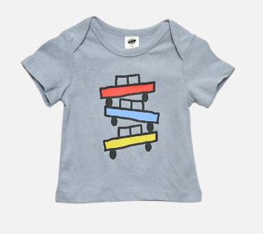 MILK TEETH Triple Car Baby Tee