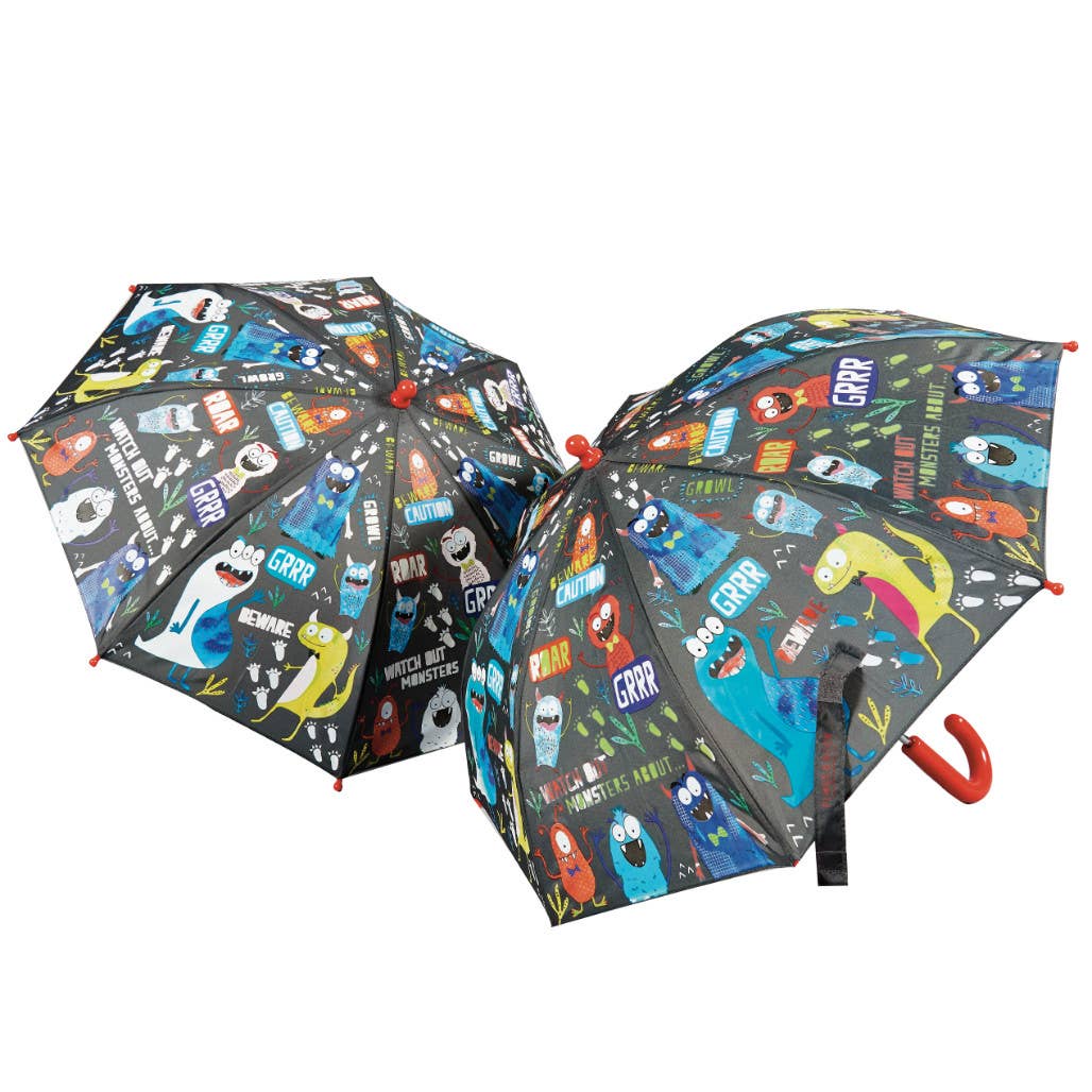 Color Changing Umbrella - Monster